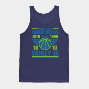 Minnesota Timberwolves Conley Jr 10 Basketball Retro Tank Top